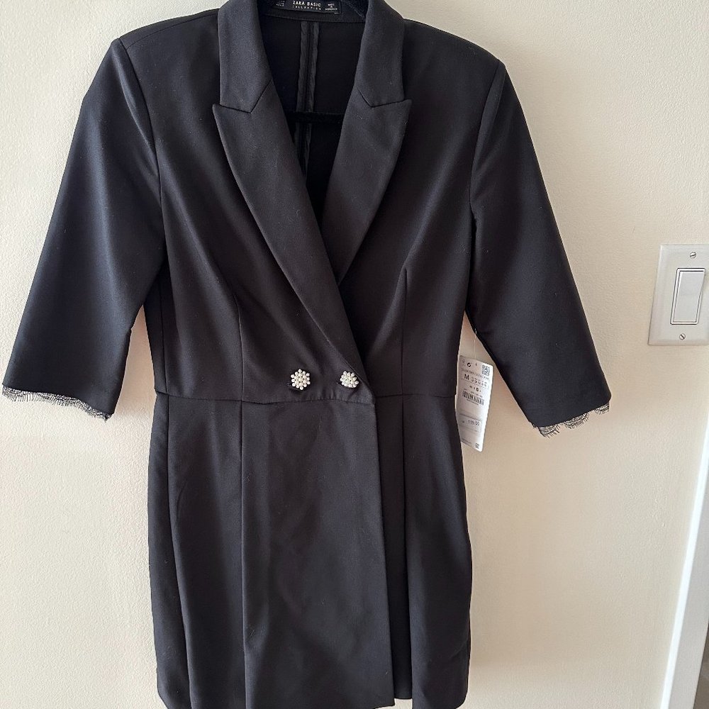 Zara Tuxedo Romper